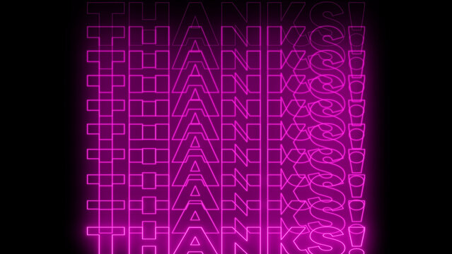 Kinetic Neon Title 76 &ndash; Futuristic Glowing Typography Animation, Dynamic Text Intro, Cyberpunk Style Motion Graphics, Modern Promo and Social Media Title Template