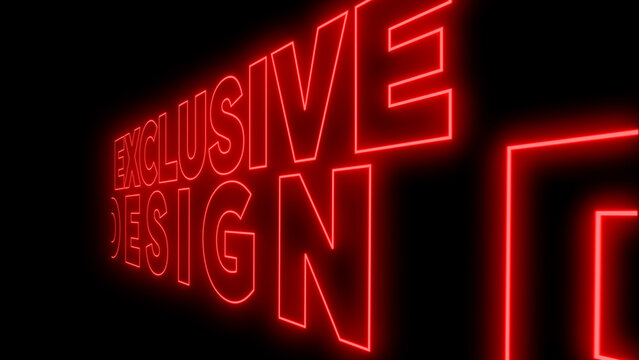 Kinetic Neon Title 85 &ndash; Futuristic Glowing Typography Animation, Dynamic Text Intro, Cyberpunk Style Motion Graphics, Modern Promo and Social Media Title Template