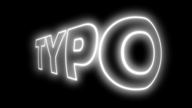 Kinetic Neon Title 90 &ndash; Futuristic Glowing Typography Animation, Dynamic Text Intro, Cyberpunk Style Motion Graphics, Modern Promo and Social Media Title Template