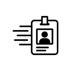 Obraz premium Tap to enter priority pass express pass signage icon with transparent background contactless access symbol 