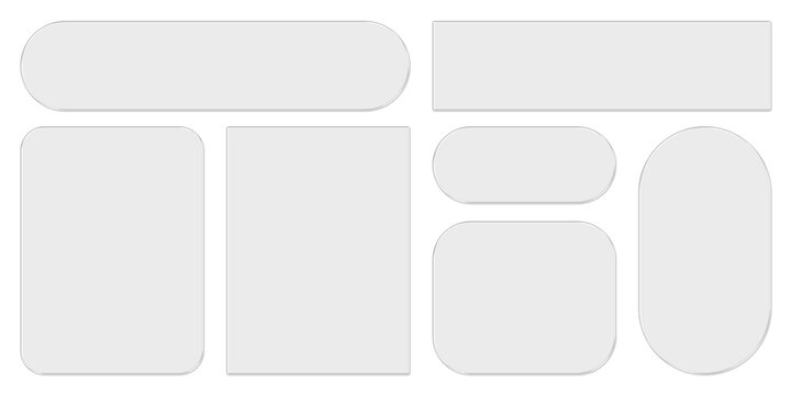 Glass Buttons and Panels,glassmorphism ui, frosted glass sheet, transparent rectangle panel, glass ui element, modern interface kit, frosted glass rectangle, isolated glass panel, glassmorphism design