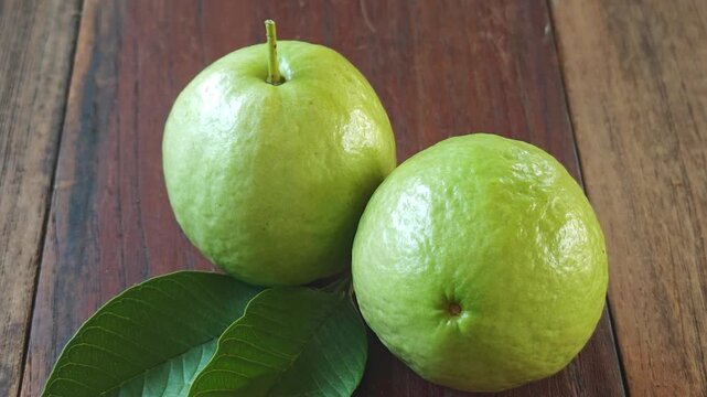 Fresh guava is a Thai fruit.