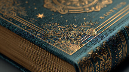 Fototapeta premium old book on a white background