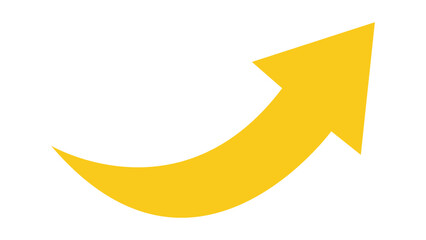 Yellow arrow pointing right © DizynStock