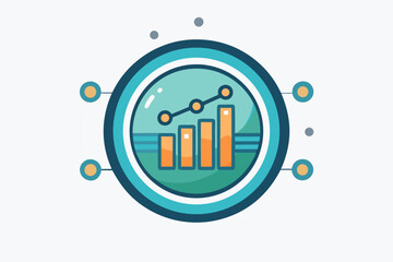 Justice Scale With Artificial Intelligence Brain Symbol Icon