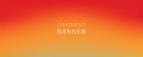 Fototapeta premium Abstract Red Orange Gradient Background