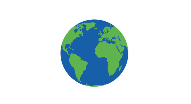 Globe Earth Planet World Map.