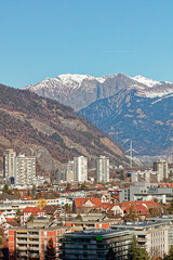 View from south side of Chur, CH