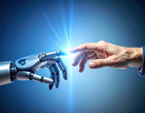 A symbolic representation of human-robot interaction and the dawn of artificial intelligence.