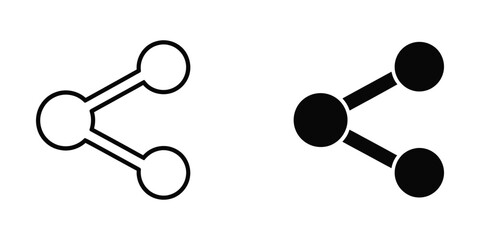 Share Icon Network Connection Vector Data Sharing Graphic