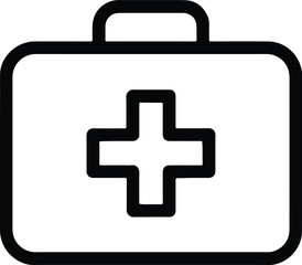 Fototapeta premium First aid kit medical emergency health rescue