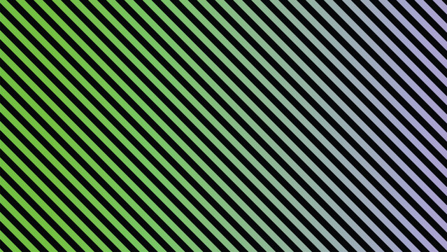 Bright green lines seamlessly transition into a soft purple diagonal striped pattern for a modern visual