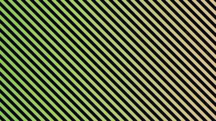 Obraz premium A cheerful visual features diagonal stripes with a bright gradient flowing from lime green to soft peach