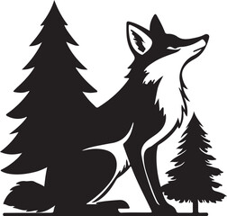 Obraz premium wolf and fox