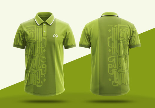 Polo T Shirt Design Template