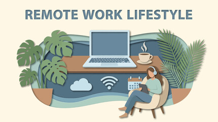 Embracing a Flexible Remote Work Lifestyle with Technology and Nature