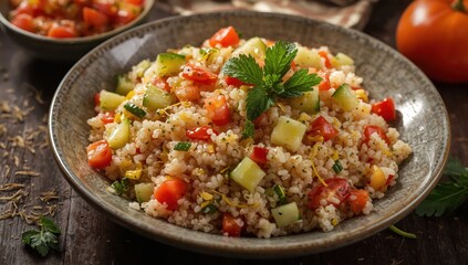 vegetable couscous salad