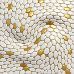 白いシームレスなリピートパターン柄