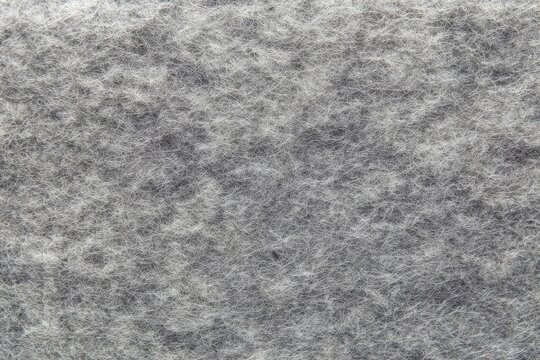 Felted wool texture, dense matted fibers, non-woven, grey melange color, flat warm surface