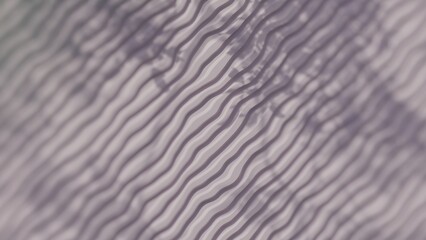 Obraz premium Wave stripe background with tree shadow, 3d backdrop, 3d render, outdoor, light blue color