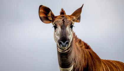 Okapi Centered Portrait 