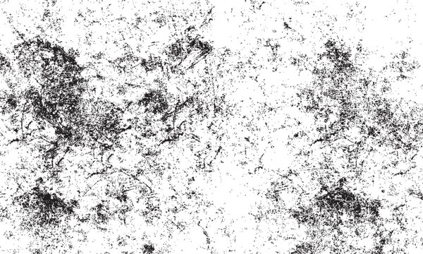 Abstract Black and White Organic Ink Blot Grunge Texture Overlay