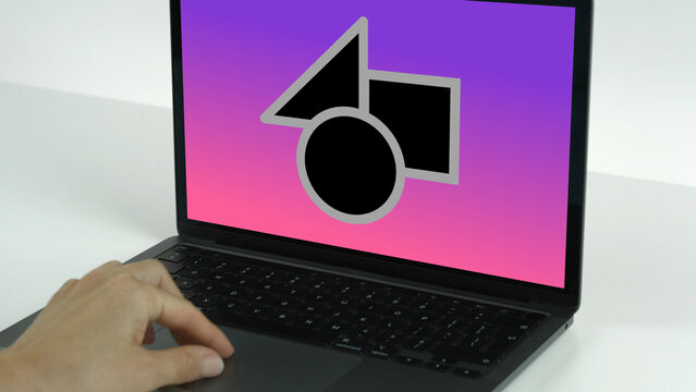 Laptop 31 Zoom In &ndash; Modern Notebook Screen Presentation, Animated Desktop Display, Website and App UI UX Interface Showcase, Professional Digital Device Template