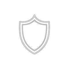 Conceptual Image of a Digital Shield for Cybersecurity and Data Protection