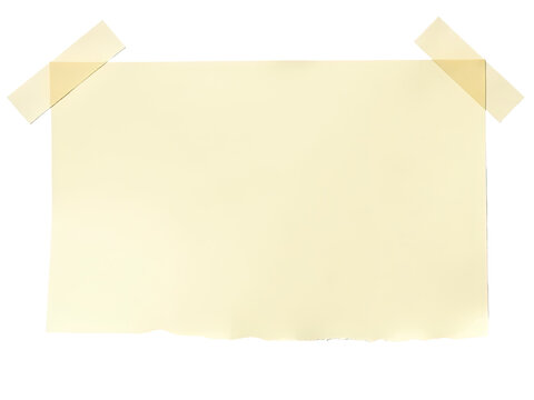 A piece of paper stuck to a wall with notes and reminders