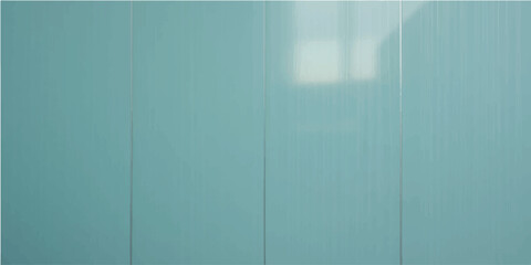 Green foil metallic wall with glowing shiny light, abstract texture background © SFahad