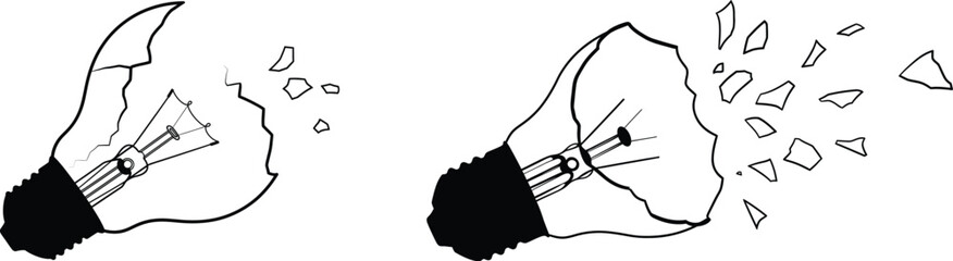 Black and white illustration of two insect wings with detailed patterns © Assets 4 You