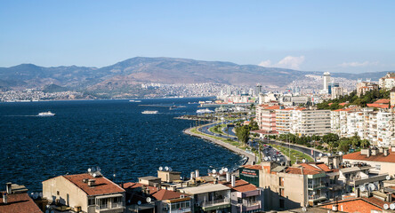 Fototapeta premium Travel concept photo; Turkey / Izmir / Konak / Kordon