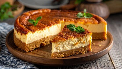 Mexikanische Churro-Cheesecake-Schnitten