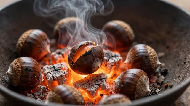 Roasted Chestnuts Burst