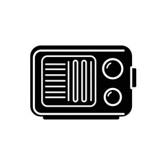 Vintage Style Radio with Classic Design for Broadcast and Listening Activities