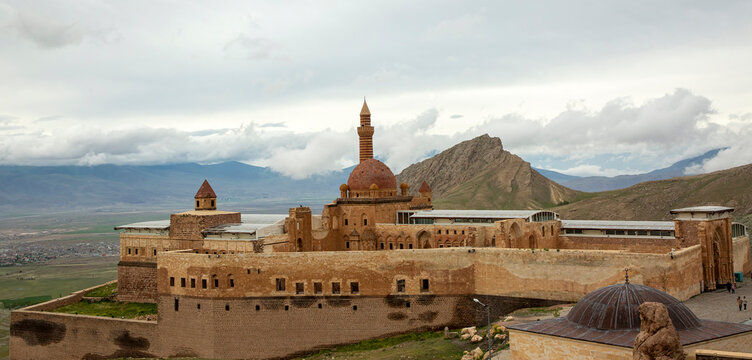 Ishak Pasha Palace (ishakpasa sarayi) near Dogubayazit in Eastern Turkey