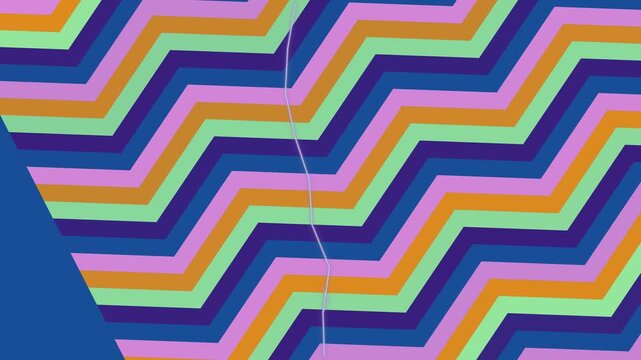 Abstract colorful geometric background with seamless vector patterns and retro line art texture for modern wallpaper design
