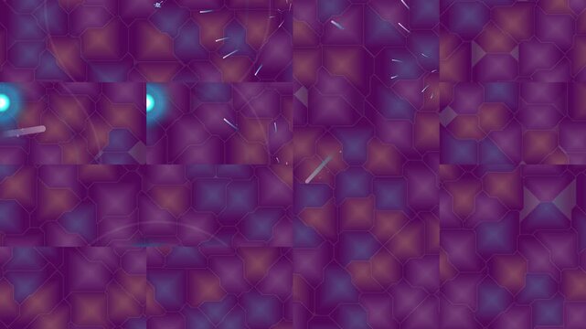 Abstract purple background with clouds featuring a bright star pattern and glowing galaxy textures for a festive holiday night sky wallpaper design