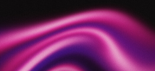 Dark purple pink magenta black grainy texture background, with abstract gradient shape,noise textured effect poster backdrop banner header cover design, copy space