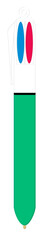 Naklejka premium clipart stylo deux couleurs, PNG fond transparent