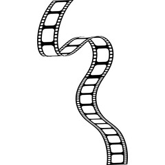 Fototapeta premium Roll Film Strip