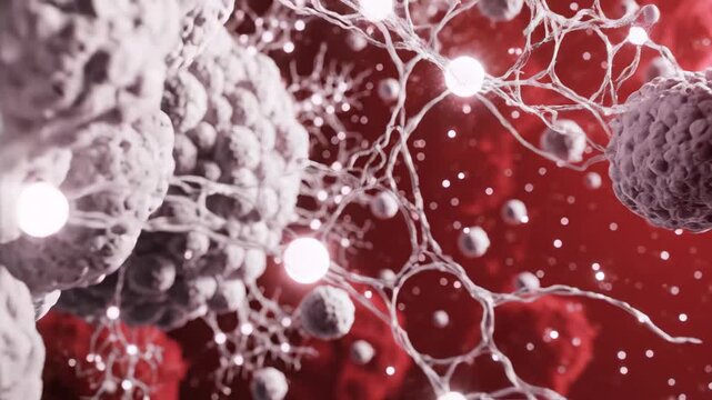 Cellular structure with neural connections