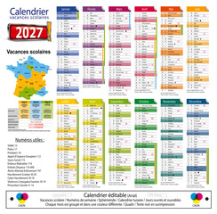 Calendrier 2027 - 03