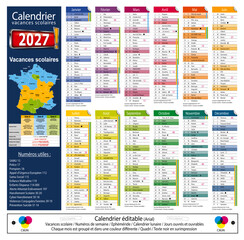 Calendrier 2027 - 02