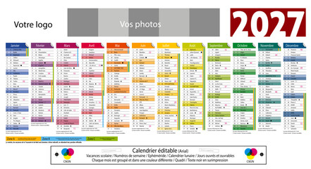 Calendrier 2027 - 14