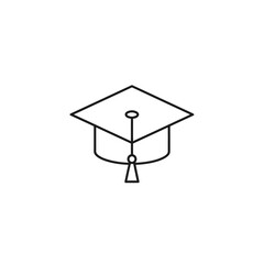 Graduation Cap with Tassel, Academic Achievement and Educational Success