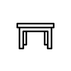 Fototapeta premium Minimalist Wooden Stool with Modern Design for Home or Office Settings
