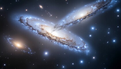 galactic light vortex in the solar system