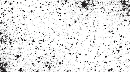 Obraz premium Abstract grunge textured vintage concrete wall background with ink splashes and dust pattern rustic grunge gray texture. Rough effect of grunge wall design. Dirty eroded vintage background. Vector il