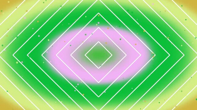 Bubbles Abstract Background Featuring Neon Highway, White Green Dynamic Motion Loop 2K Seamless Video for Creative Design v20260228214417